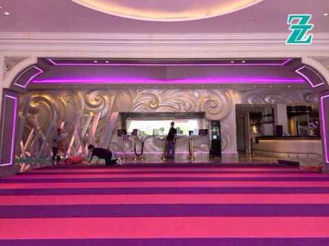 รับปูพรมทางเดิน